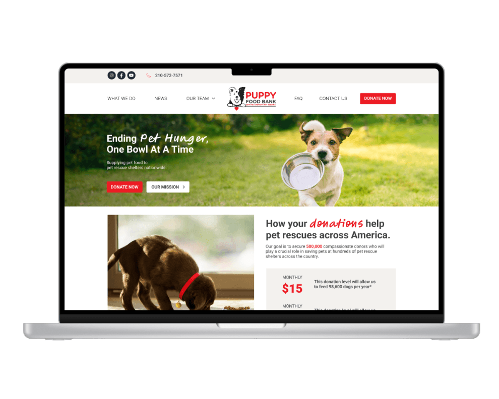 Puppy Food Bank